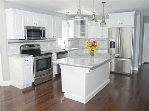 white kitchen cabinets stainless steel appliances|white kitchen with stainless steel appliances.